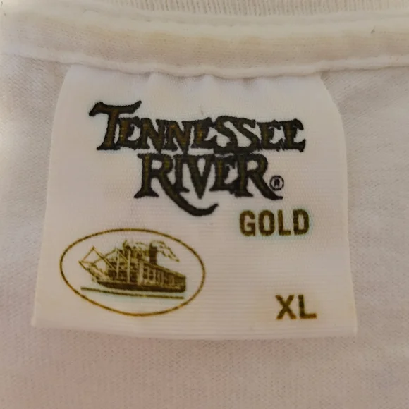 Tennessee River Gold Daisy T-Shirt ~Retro ~Y2K ~ GUC ~ Wmn XL ~ USA 100% Cotton - Picture 6 of 16